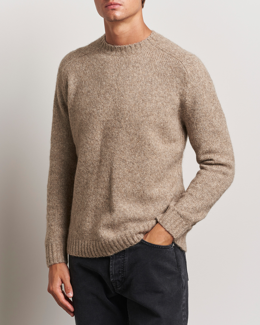 Homme |  | Tiger of Sweden | Adryan Yak/Alpaca Knitted Sweater Dirt Tape