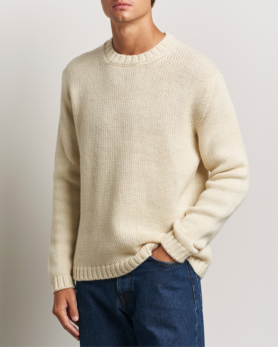 Homme |  | Tiger of Sweden | Gregory Swedish Wool Sweater Seashell