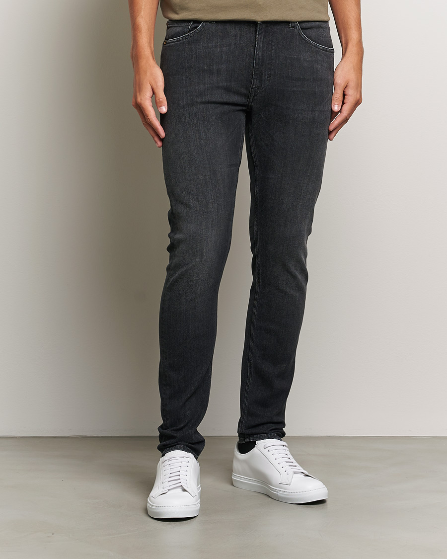 Homme |  | Tiger of Sweden | Evolve Stretch Cotton Jeans Washed Black