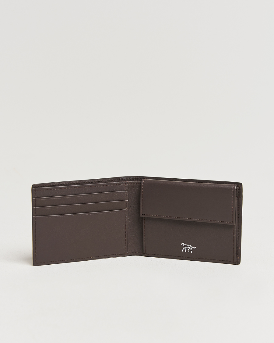 Homme |  | Tiger of Sweden | Wivalius Leather Wallet Dark Brown