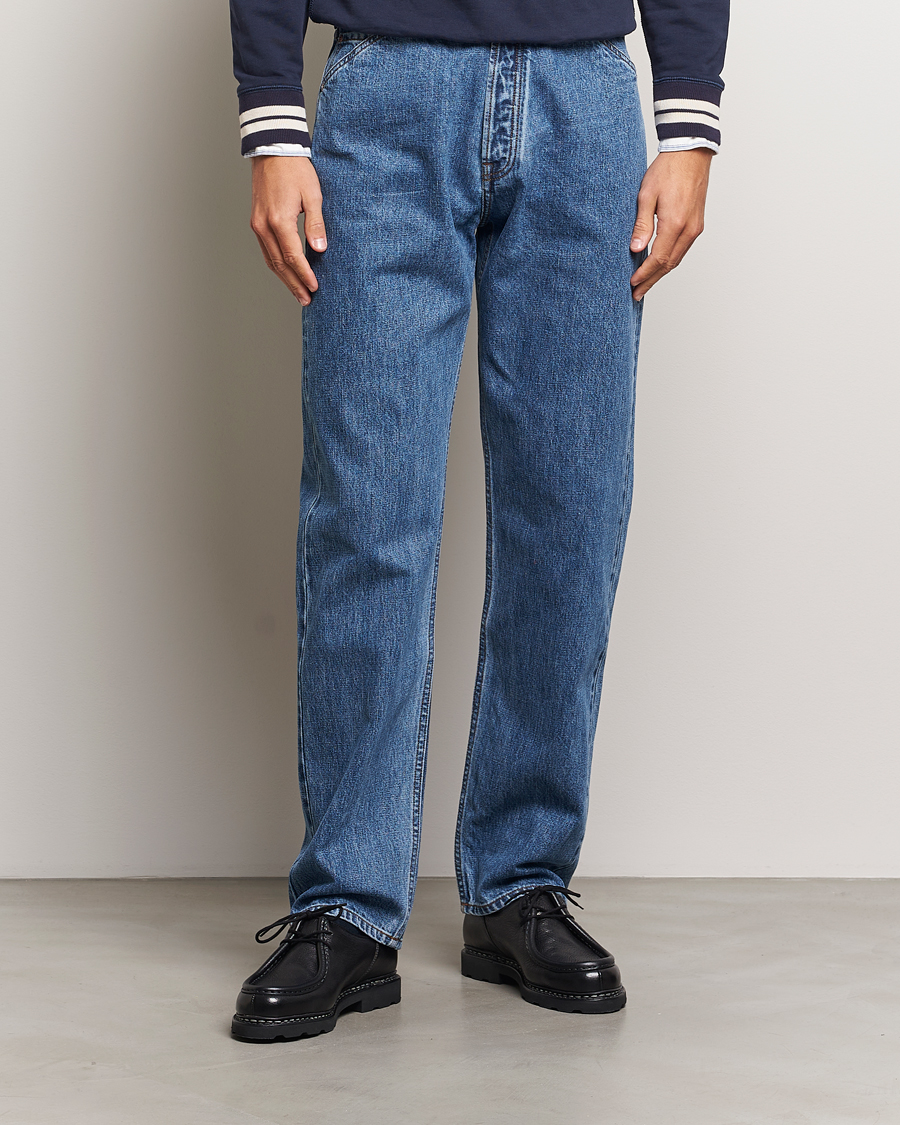 Homme |  | Drake\'s | 5-Pocket Japanese Selvedge Jeans Bleach