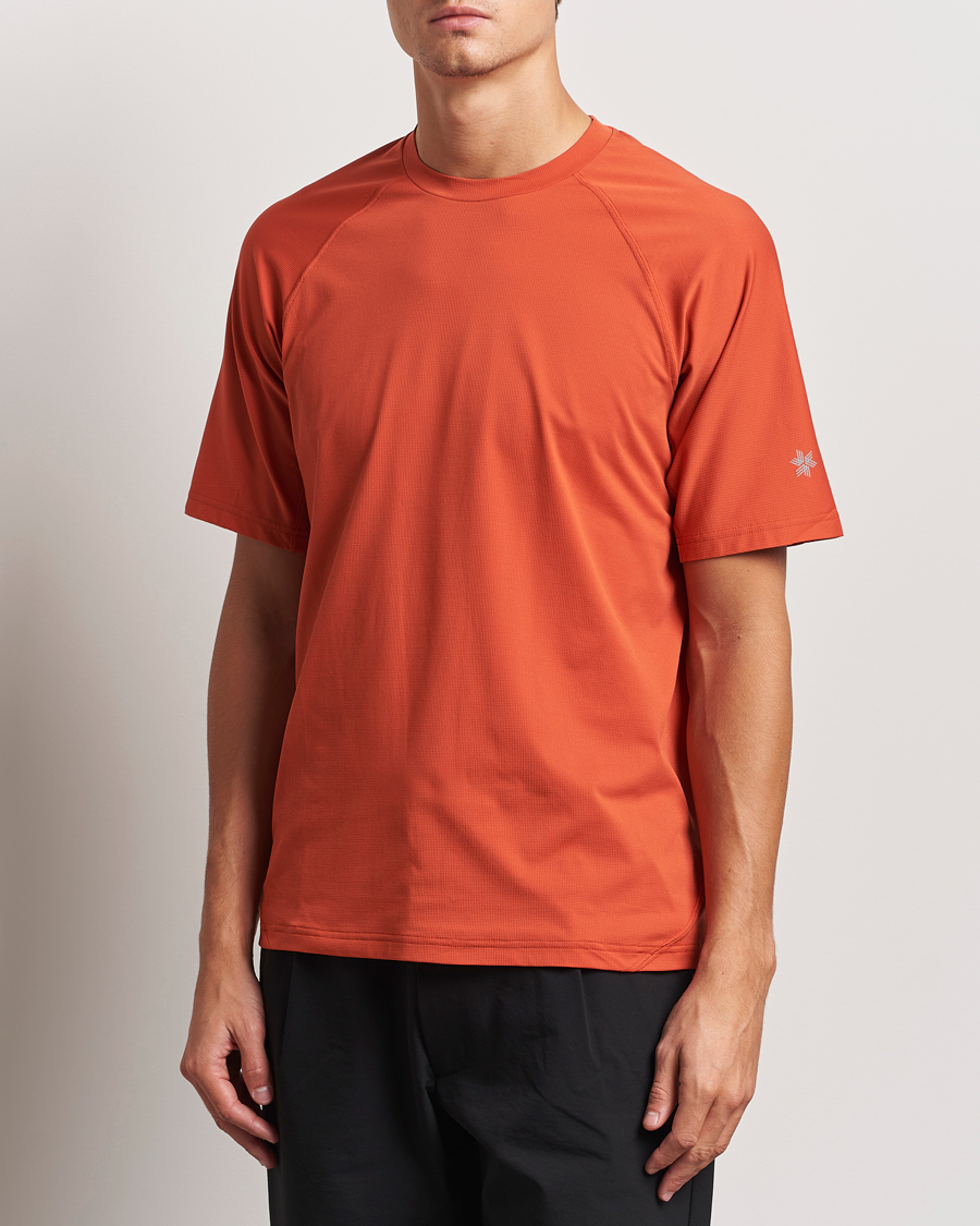 Homme |  | Goldwin | WF Dry T-Shirt Horizon Red