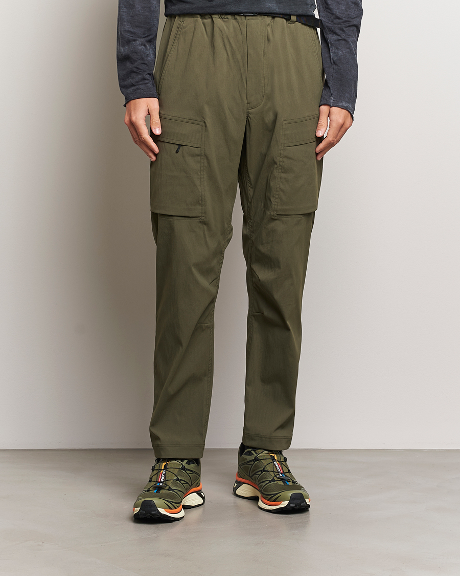 Homme | Pantalons Fonctionnels | Goldwin | Cordura Stretch Cargo Pants Military Green