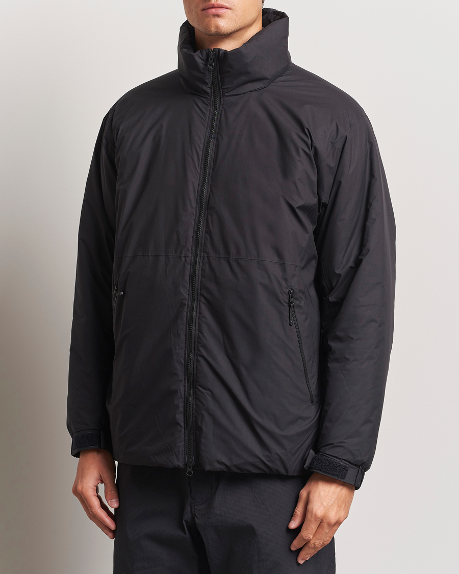 Homme | Active | Goldwin | GORE-TEX Windstopper Puffy Jacket Black