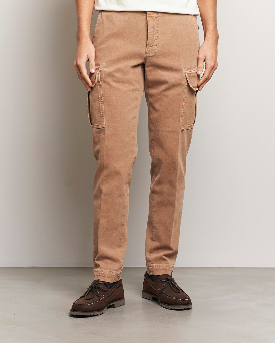 Homme |  | Incotex | Slim Fit Cargo Pants Military