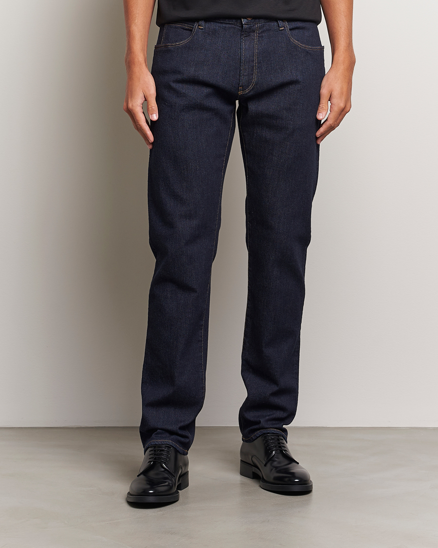 Homme | Luxury Brands | Giorgio Armani | 5-Pocket Denim Pants Dark Indigo