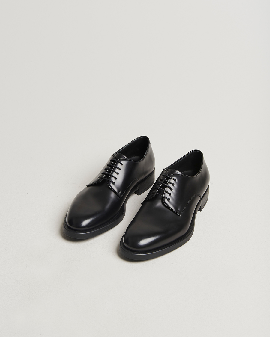 Homme |  | Giorgio Armani | Lace Up Derby Shoes Black Calf
