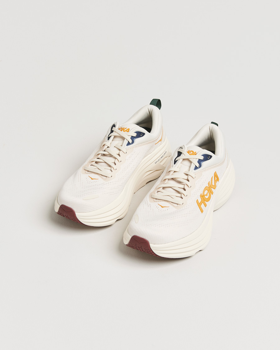 Homme |  | Hoka One One | Hoka Bondi 8 Oat Milk/Alabaster