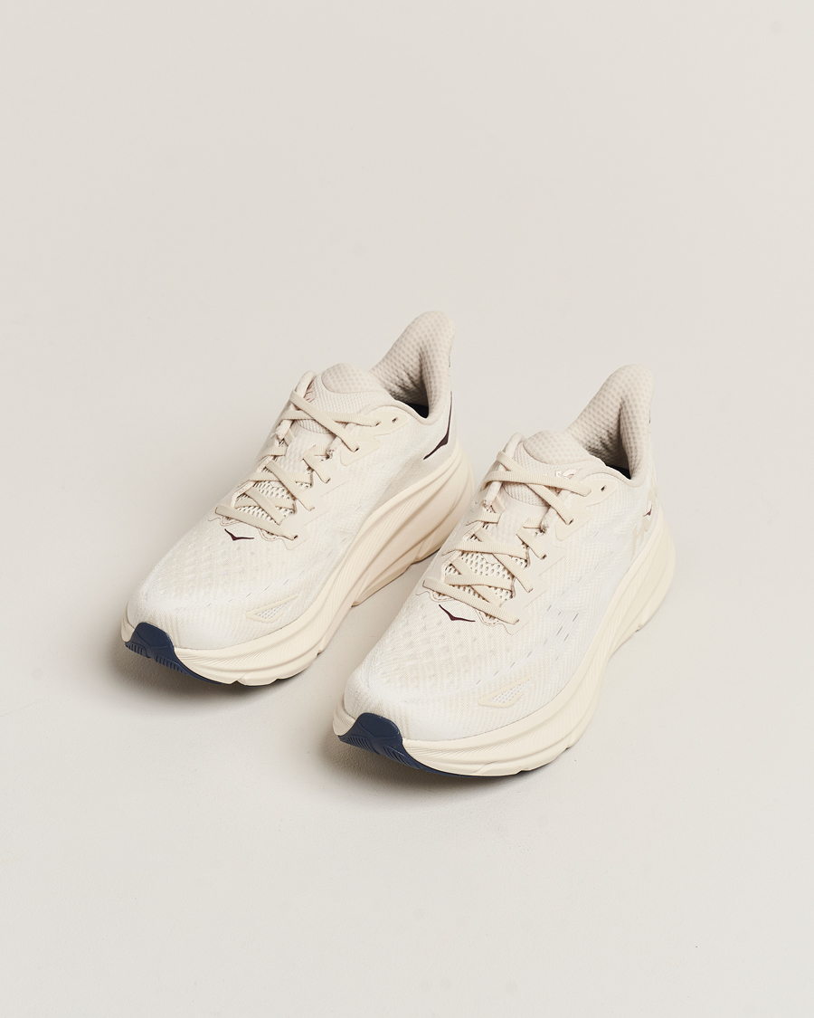 Homme |  | Hoka One One | Hoka Clifton 9 Oat Milk/Alabaster