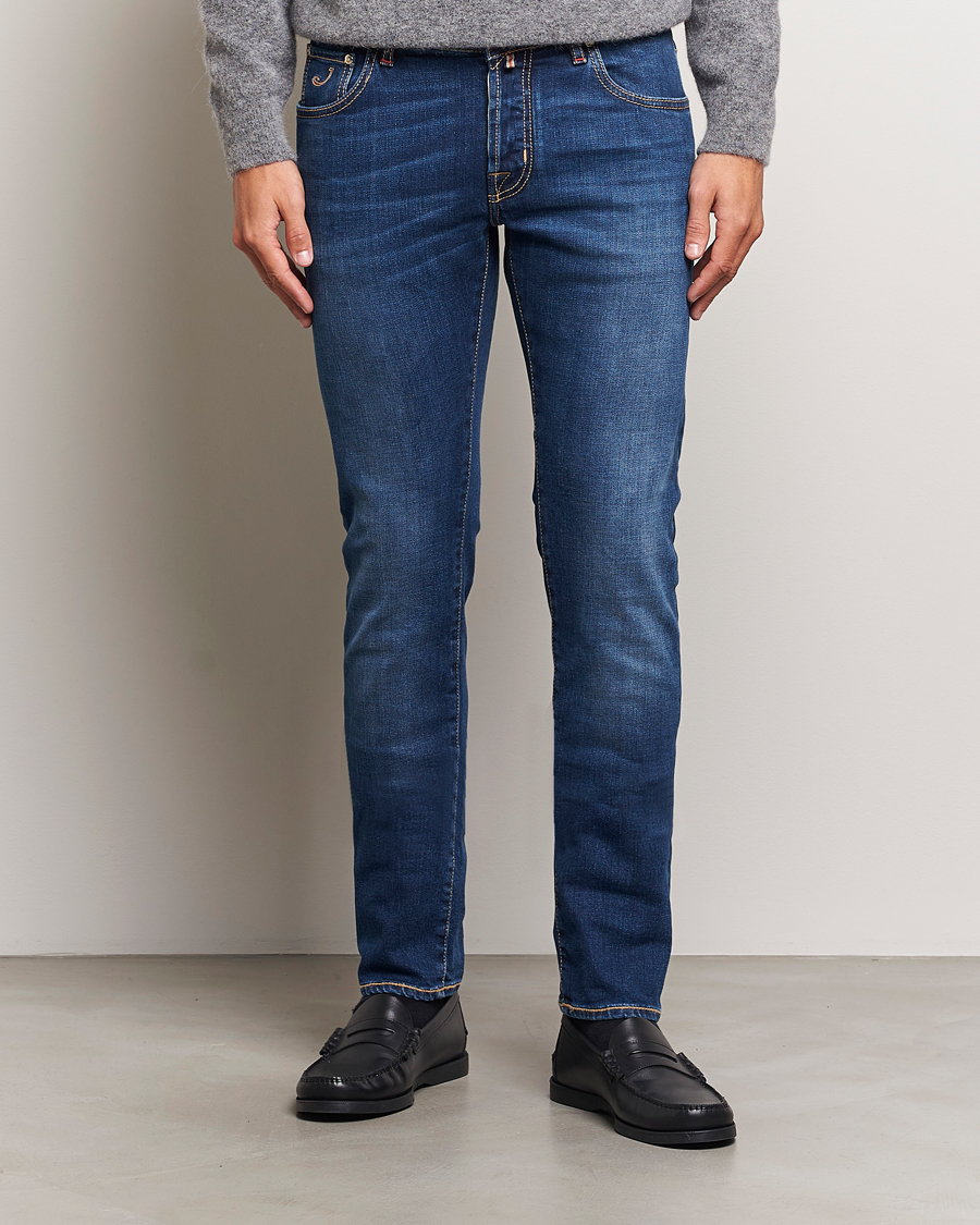 Homme |  | Jacob Cohën | Nick Limited Edition Slim Fit Jeans Mid Blue