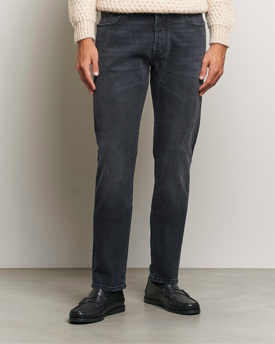 Homme | Jeans Gris | Jacob Cohën | Bard Slim Fit Streatch Jeans Grey