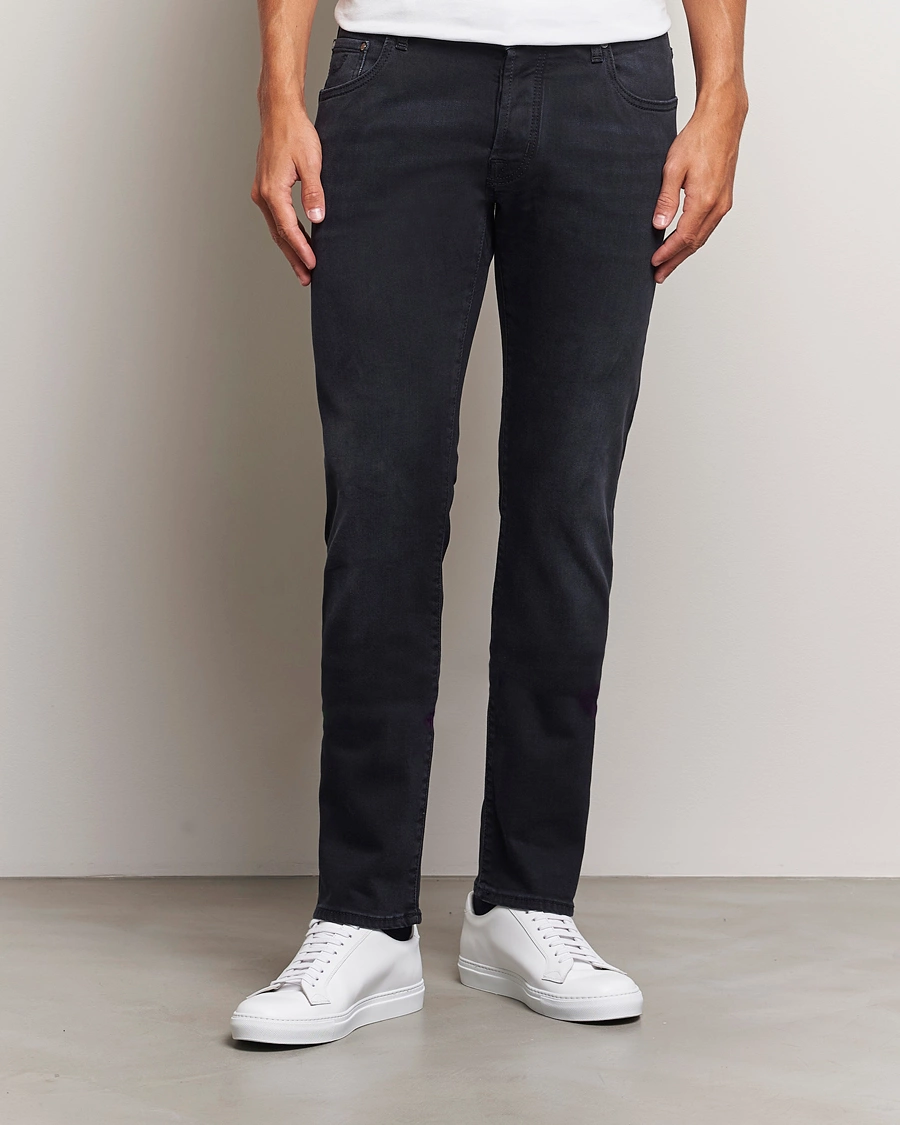 Homme |  | Jacob Cohën | Nick Slim Fit Stretch Jeans Grey