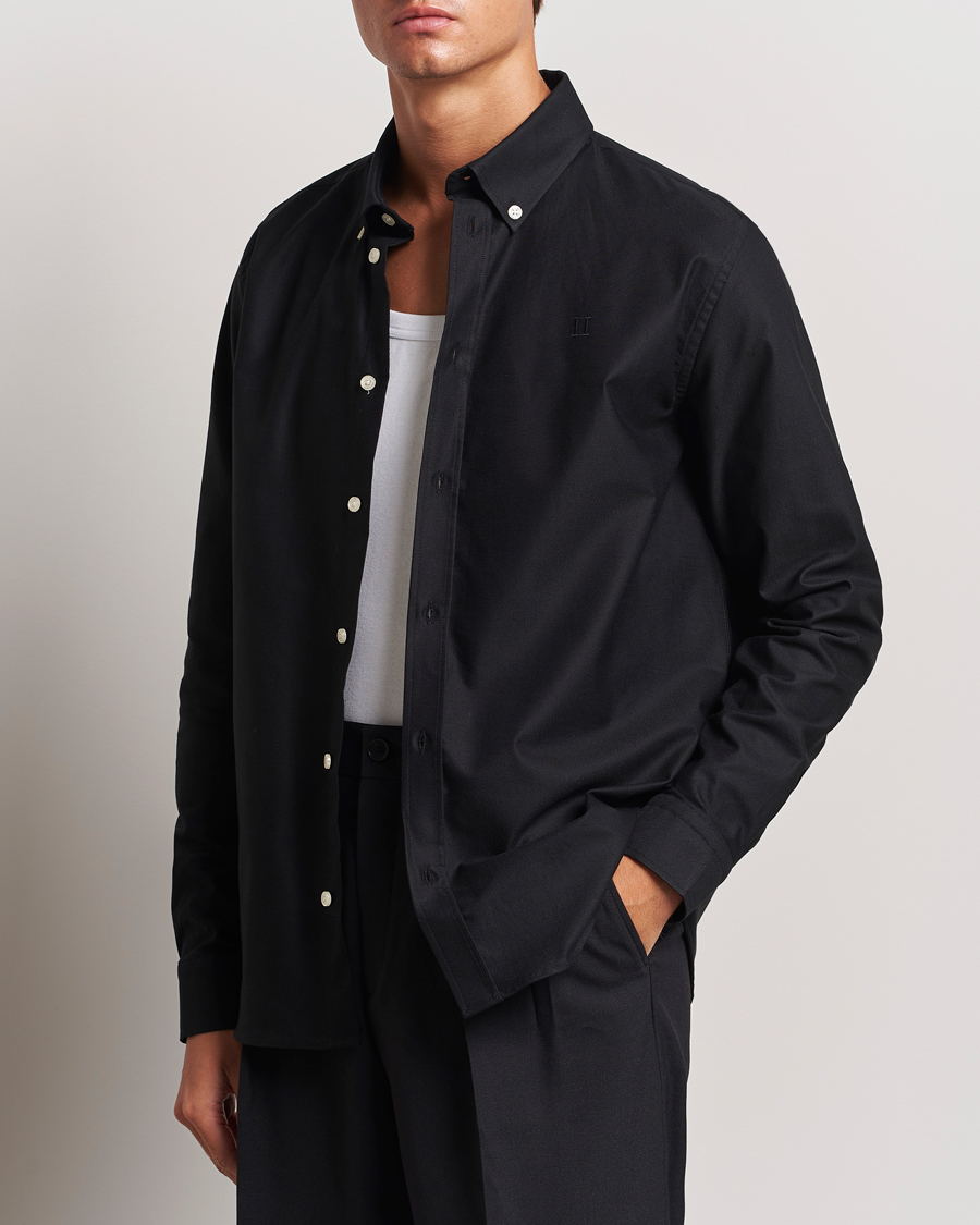 Homme |  | LES DEUX | Konrad Oxford Shirt Black