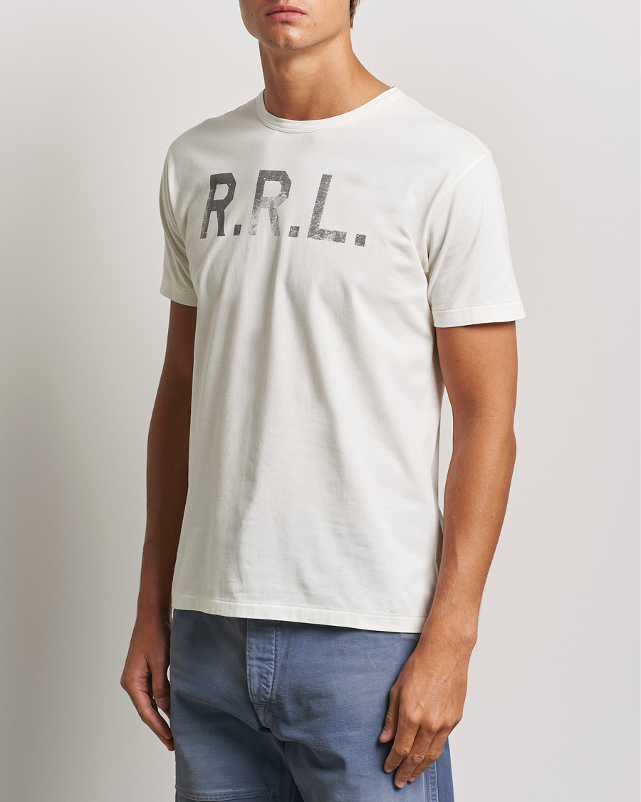 Homme |  | RRL | Graphic Short Sleeve T-Shirt White