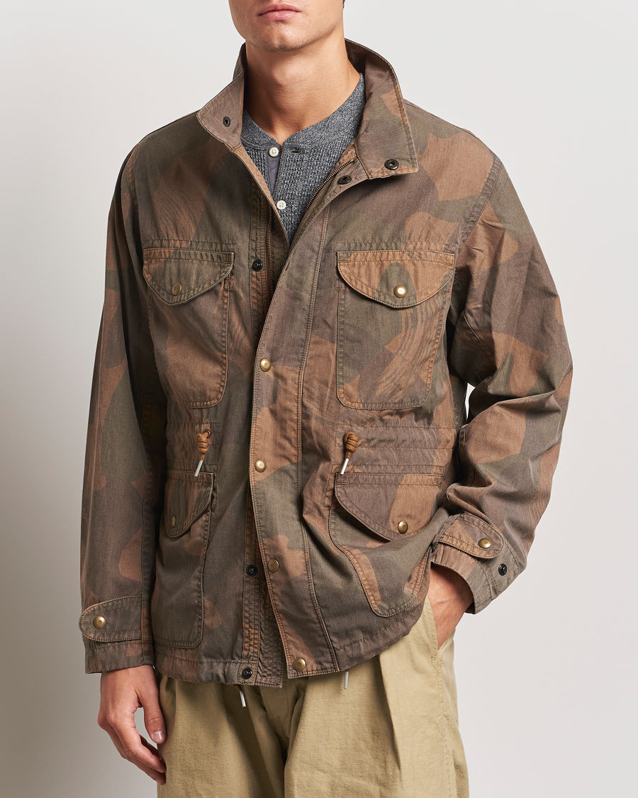 Homme |  | RRL | Riley Unlined Field Jacket Brush Stroke Camo