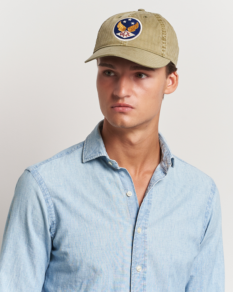 Homme | Accessoires | RRL | Ball Cap Brewster Green