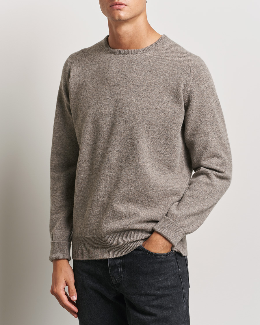 Homme | William Lockie | William Lockie | Rob Lambswool Crewneck Vole