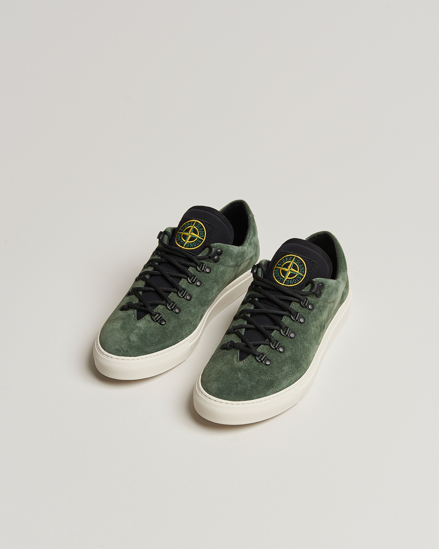 Homme |  | Stone Island | Suede Sneakers Musk