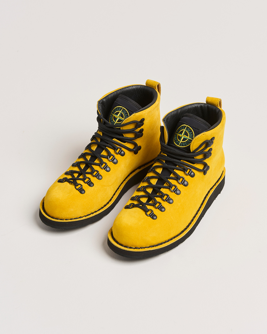 Homme |  | Stone Island | Suede Boot Yellow