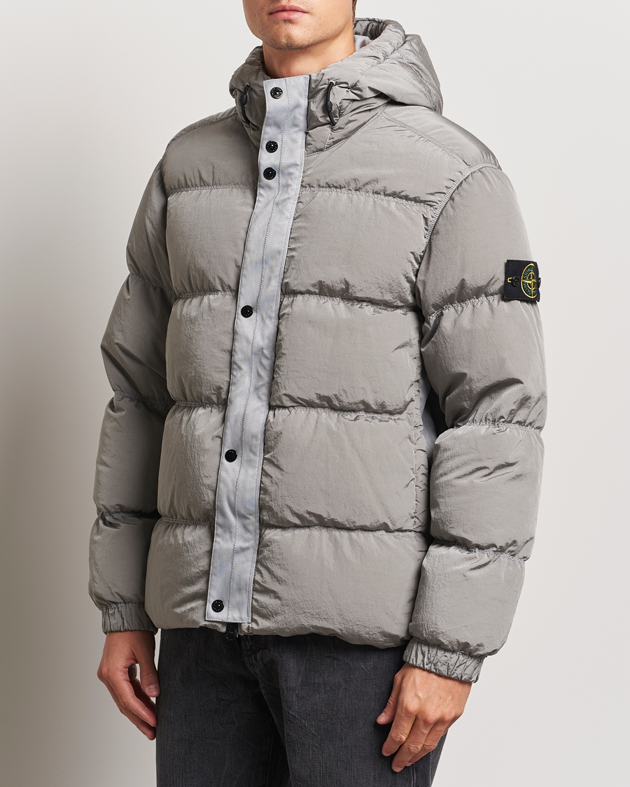 Homme |  | Stone Island | Nylon Metal Down Jacket Grey