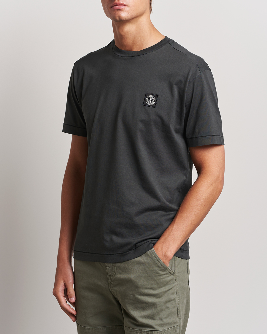 Homme |  | Stone Island | Garment Dyed Jersey T-Shirt Lead