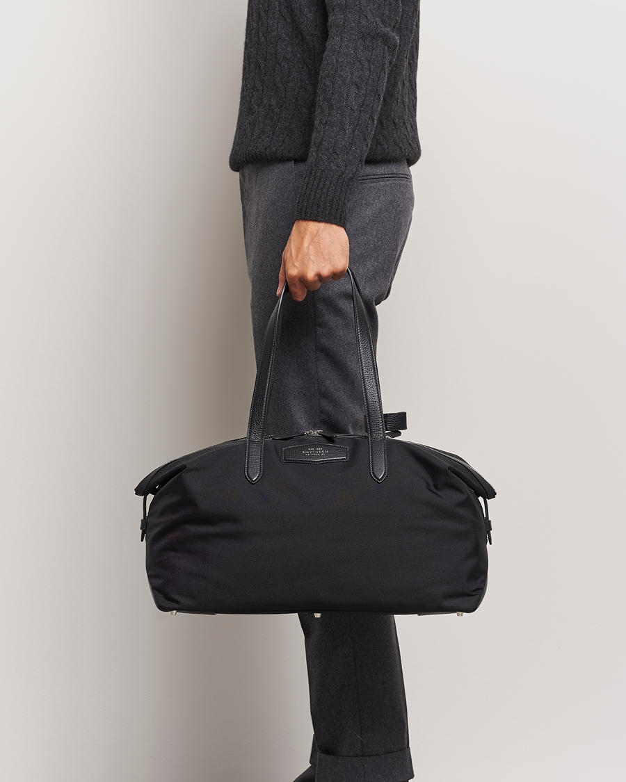 Homme |  | Smythson | Canvas Norton Small Travel Bag Black