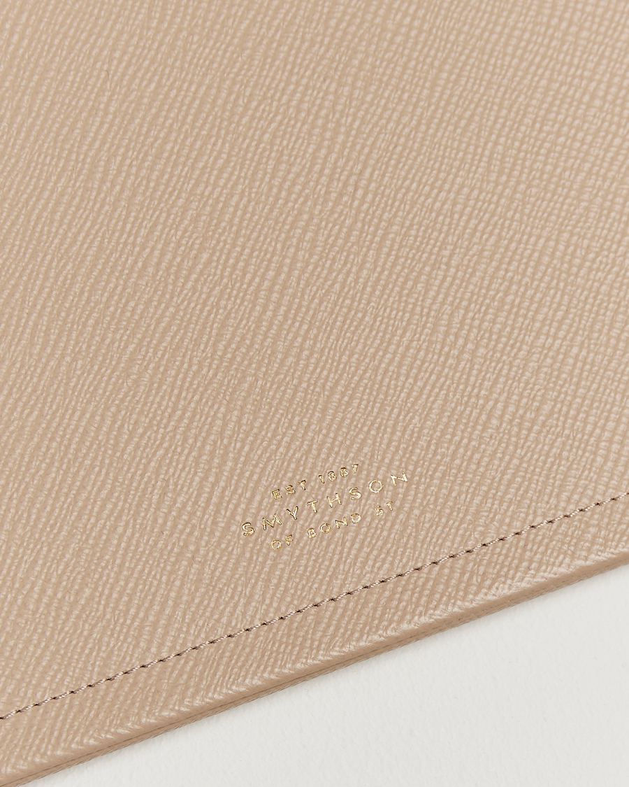 Homme | Pour La Maison | Smythson | Panama Desk Mat Sandstone