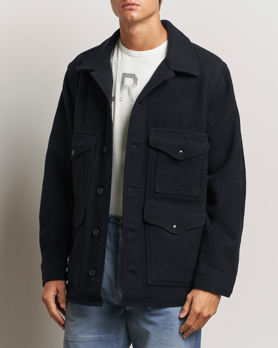 Homme | Duffle-coats | Filson | Mackinaw Wool Cruiser Dark Navy