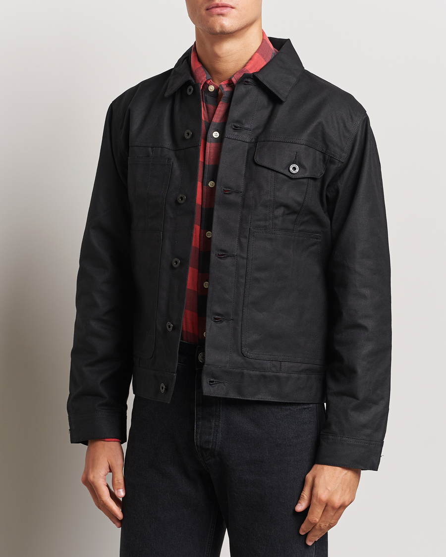 Homme |  | Filson | Short Lined Tin Cloth Cruiser Black