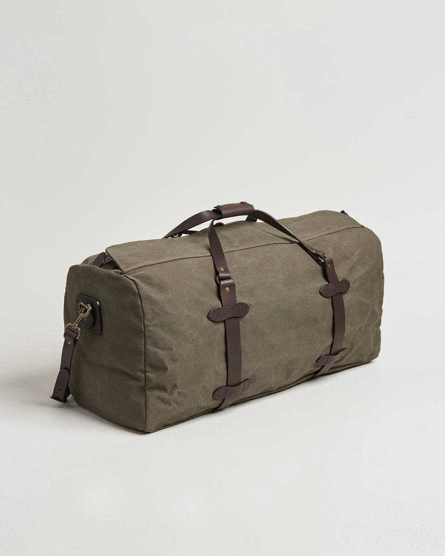 Homme |  | Filson | Rugged Twill Duffle Large Otter Green