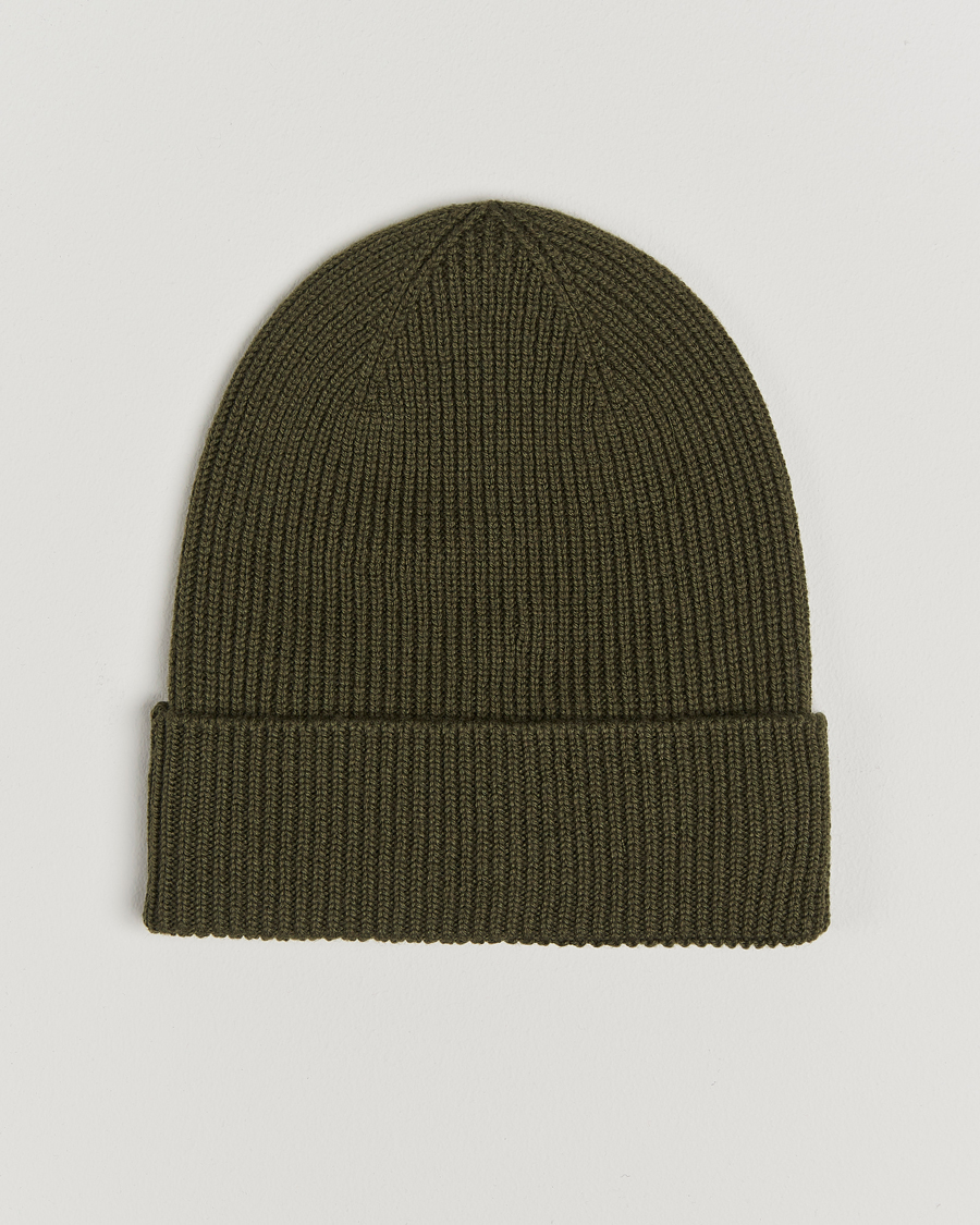 Homme |  | Moncler | Rib Wool Beanie Military