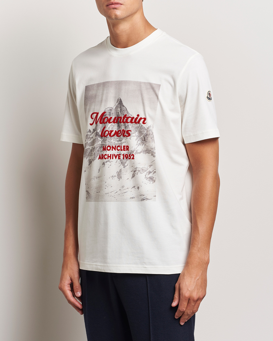 Homme |  | Moncler | Mountain Lovers T-Shirt White