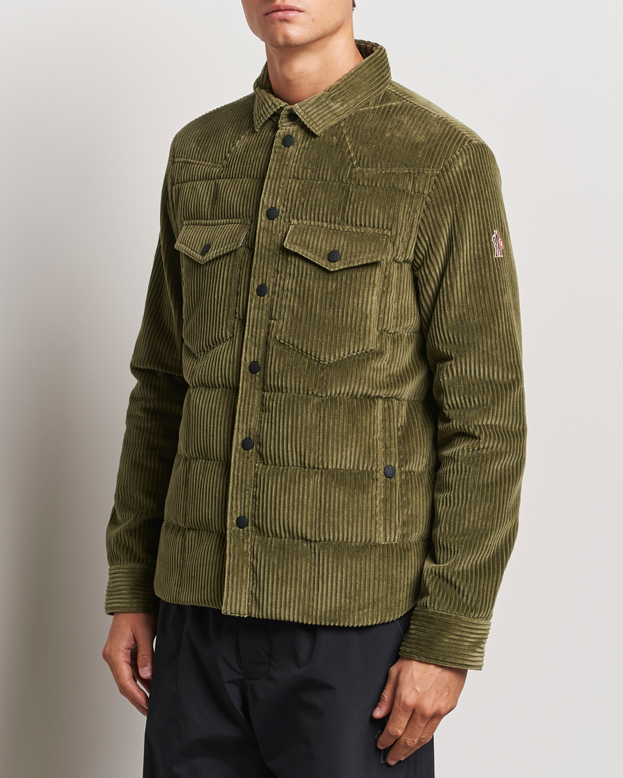 Homme | Vestes d'extérieur | Moncler Grenoble | Gelt Corduroy Shirt Jacket Olive