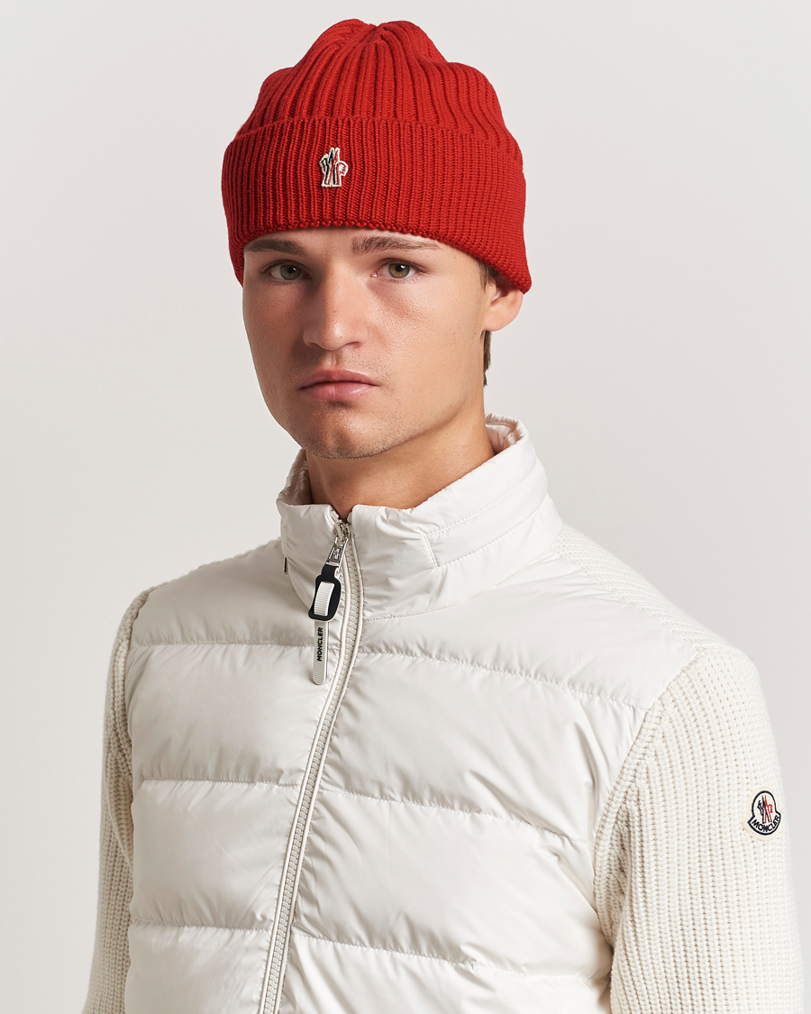 Homme |  | Moncler Grenoble | Beretto Beanie Red