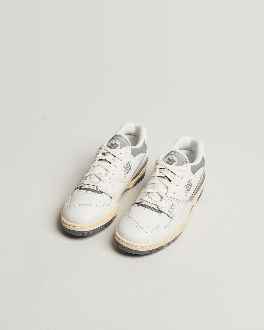 Homme |  | New Balance | 550 Retro Tennis Sneakers White/Grey