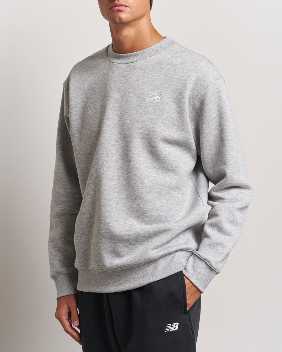 Homme | Nouveautés | New Balance | Essentials Fleece Sweatshirt Athletic Grey