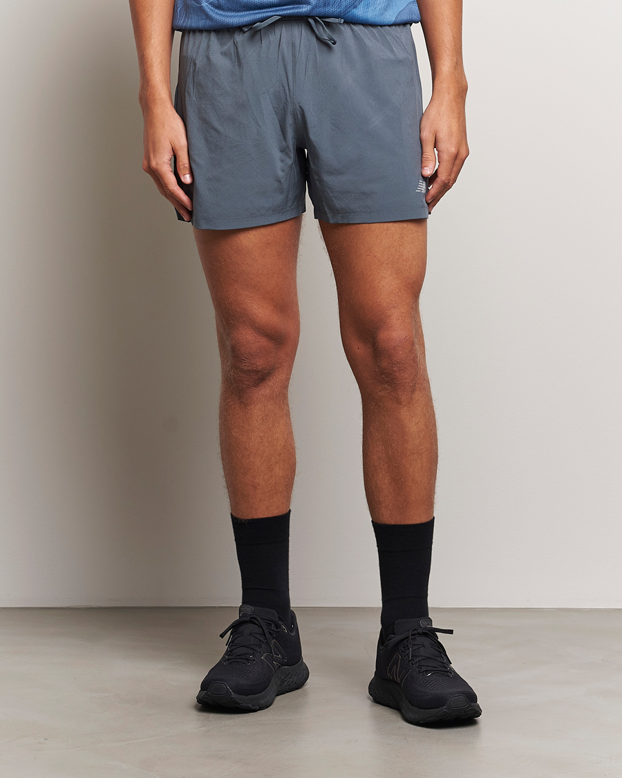 Homme |  | New Balance Running | Athletics 5 Run Shorts  Graphite