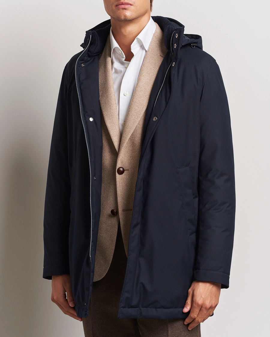 Homme |  | Herno | Waterproof Coat Navy