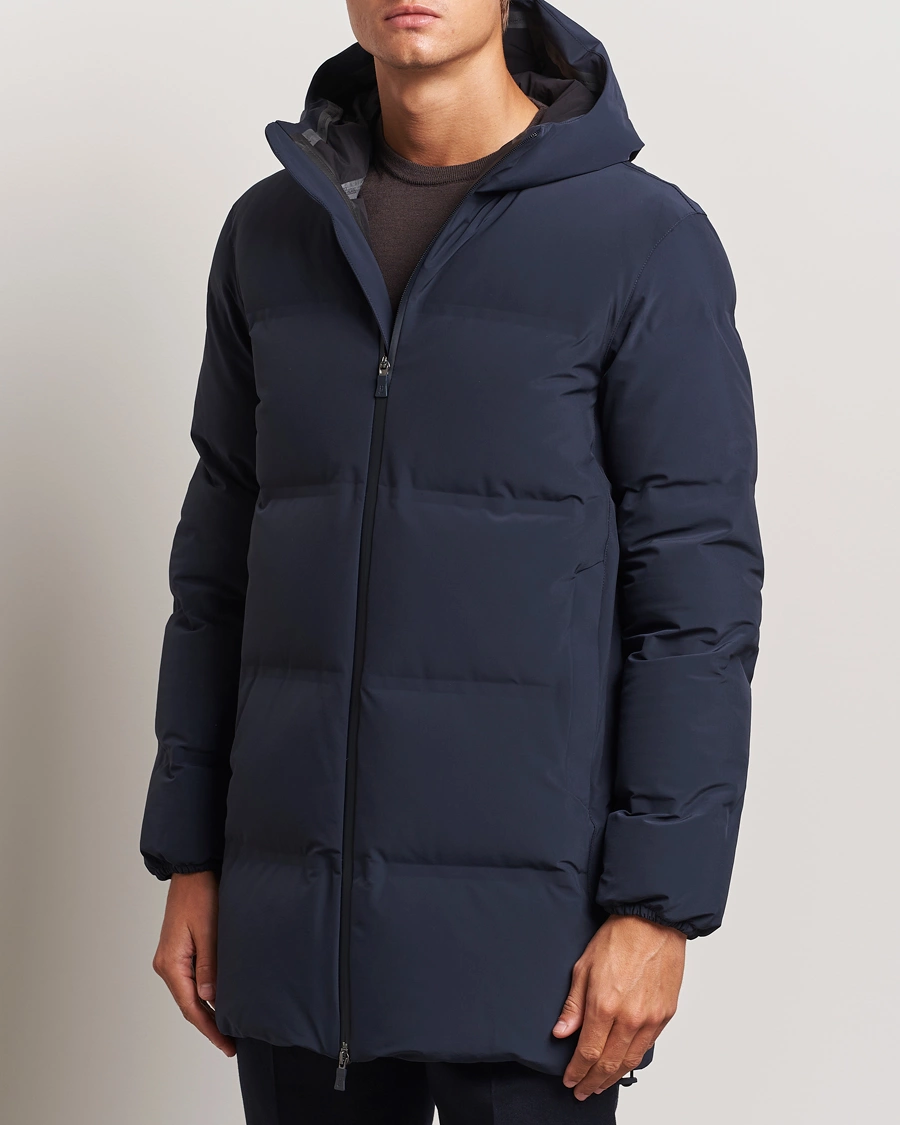 Homme |  | Herno | Laminar Stretch Down Parka Navy