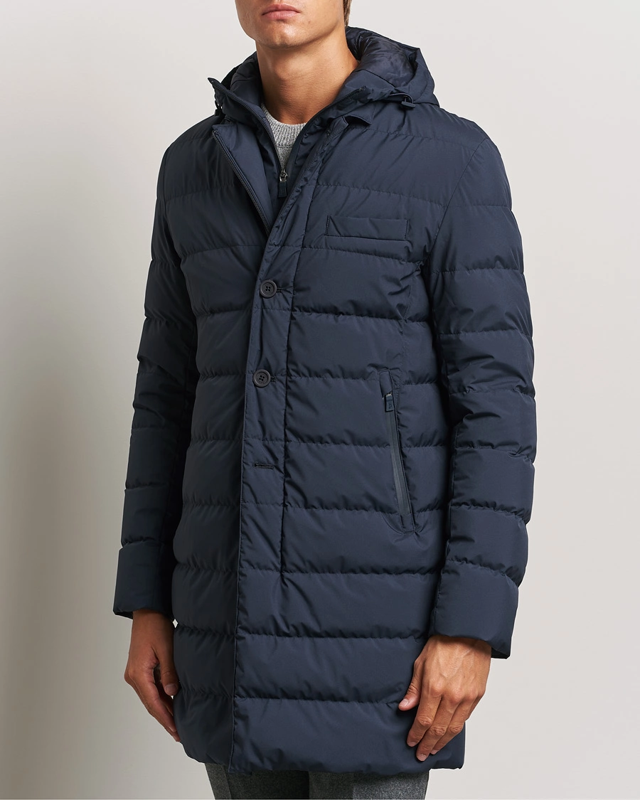 Homme |  | Herno | Laminar Down Coat Navy