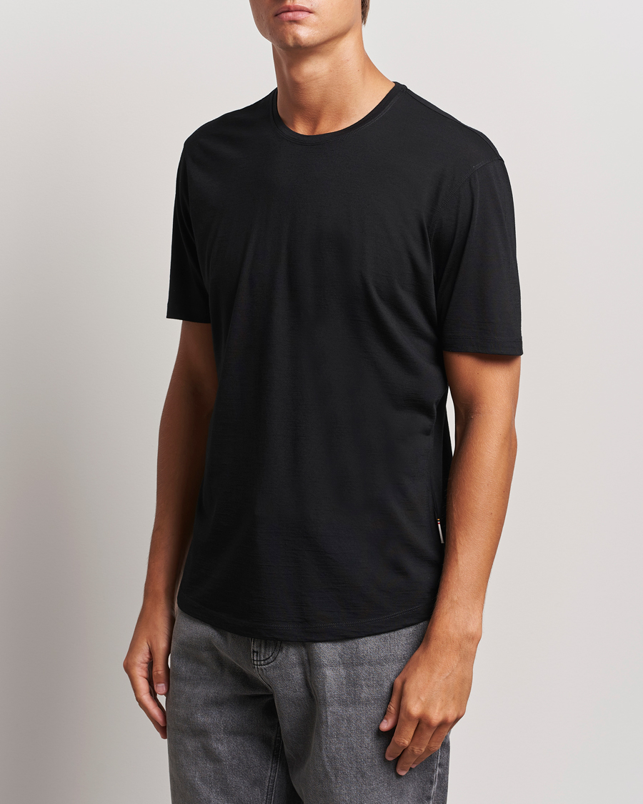 Homme |  | Orlebar Brown | OB Lux Merino T-Shirt Black