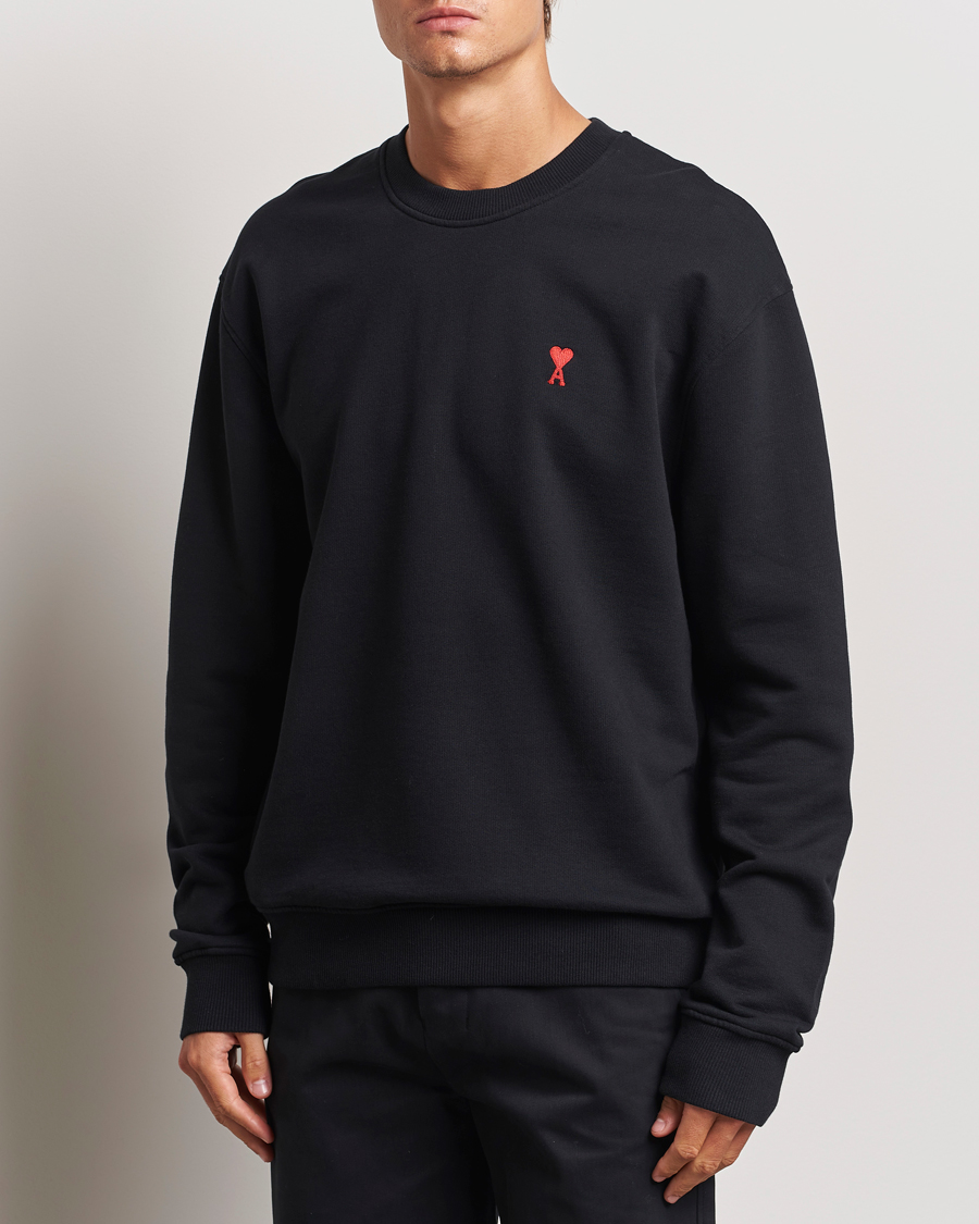 Homme |  | AMI | Heart Logo Sweatshirt Black