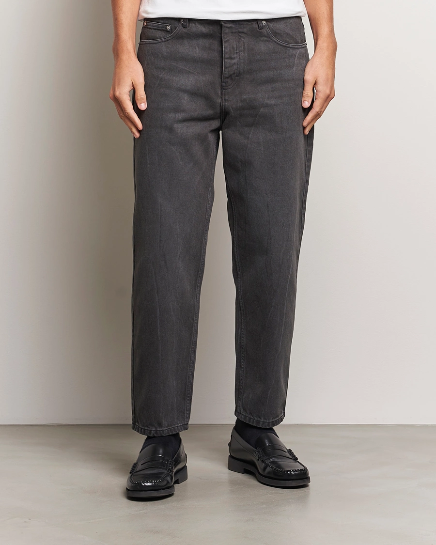 Homme |  | AMI | Tapered Fit Jeans Washed Black