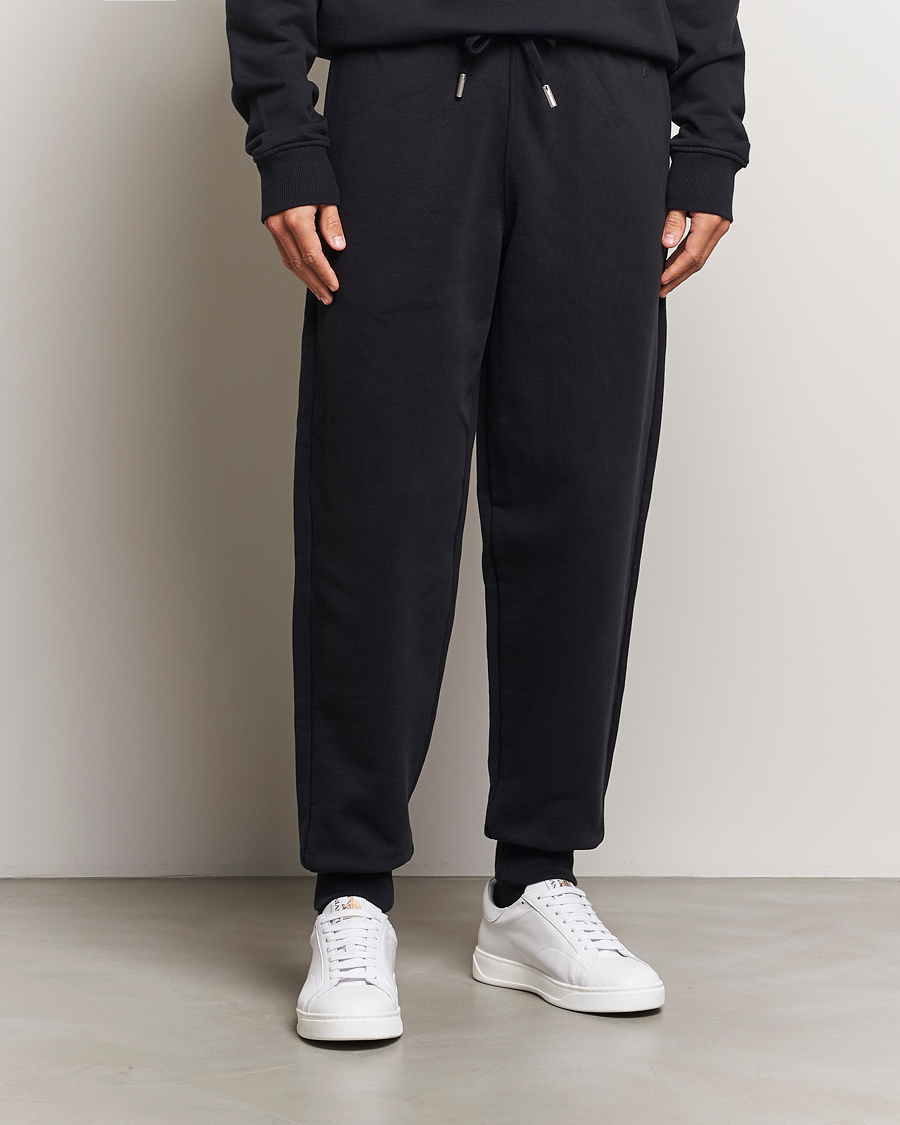 Homme | Pantalons De Jogging | AMI | Tonal Heart Logo Sweatpants Black