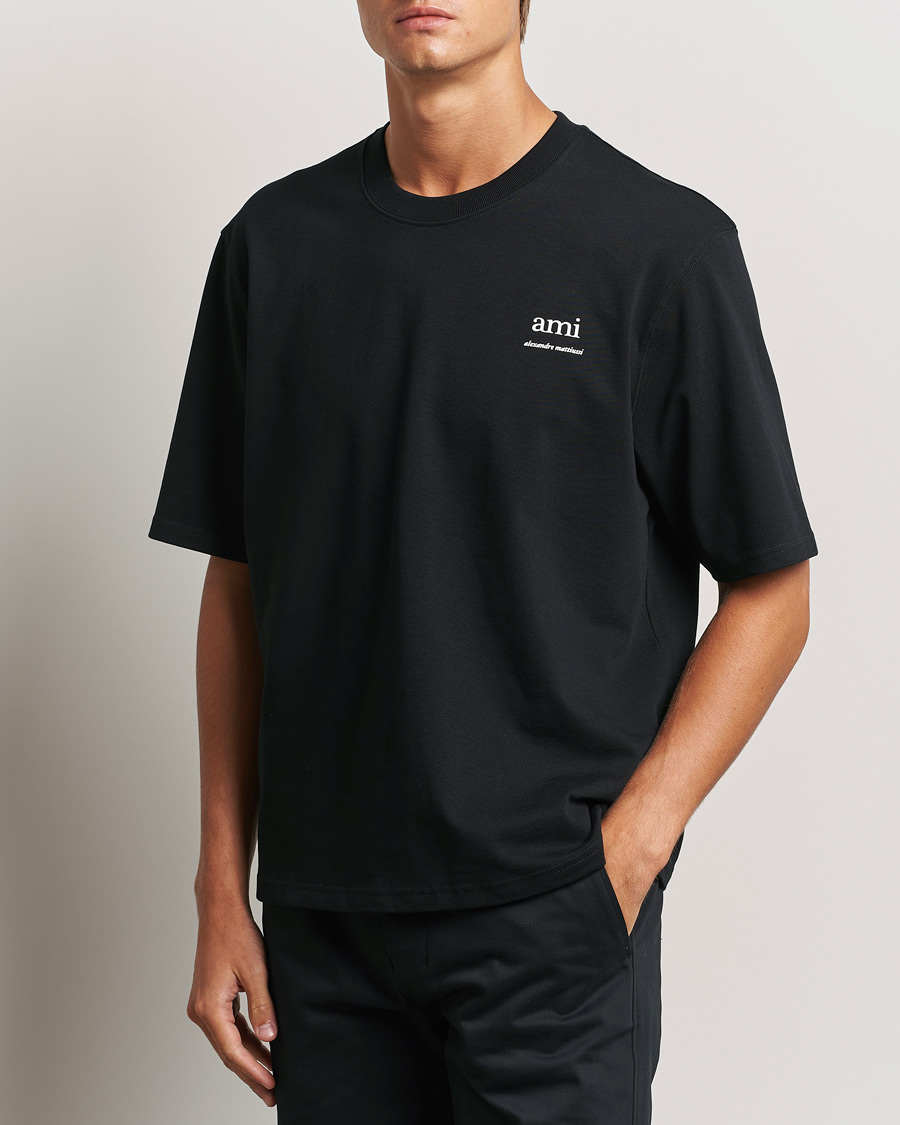 Homme |  | AMI | Logo T-Shirt Black