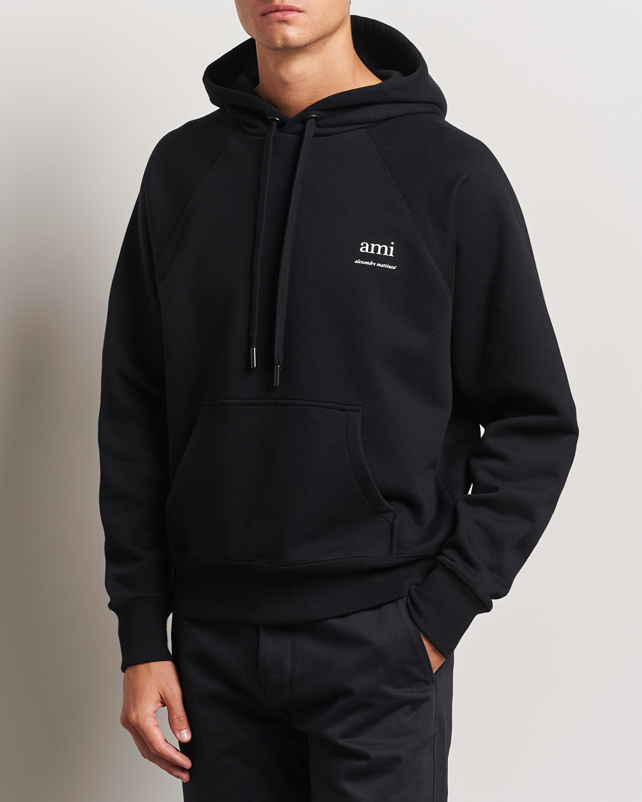 Homme |  | AMI | Logo Hoodie Black