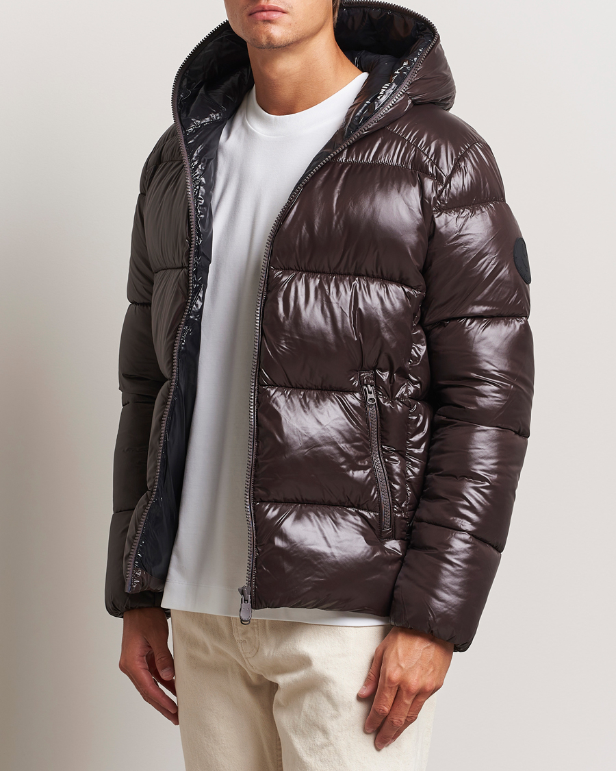 Homme |  | Save The Duck | Edgard Padded Puffer Brown Black