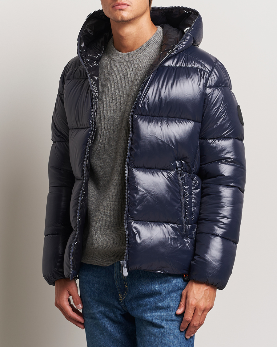 Homme |  | Save The Duck | Edgard Padded Puffer Blue Black