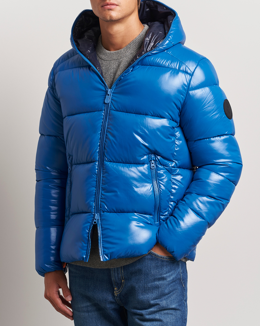 Homme |  | Save The Duck | Edgard Padded Puffer Blue Berry