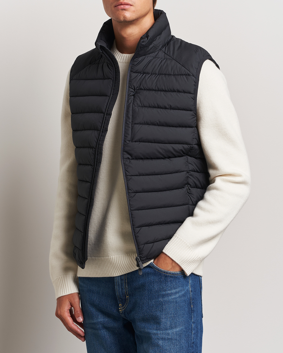 Homme |  | Save The Duck | Rhus Matt Lightweight Vest Blue Black